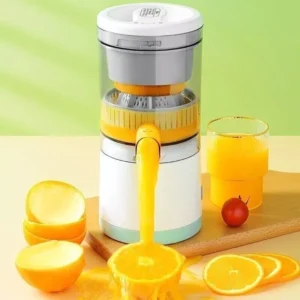 Electric Fruit Juicer Squeezer – Portable Wireless Machine for Orange Lemon